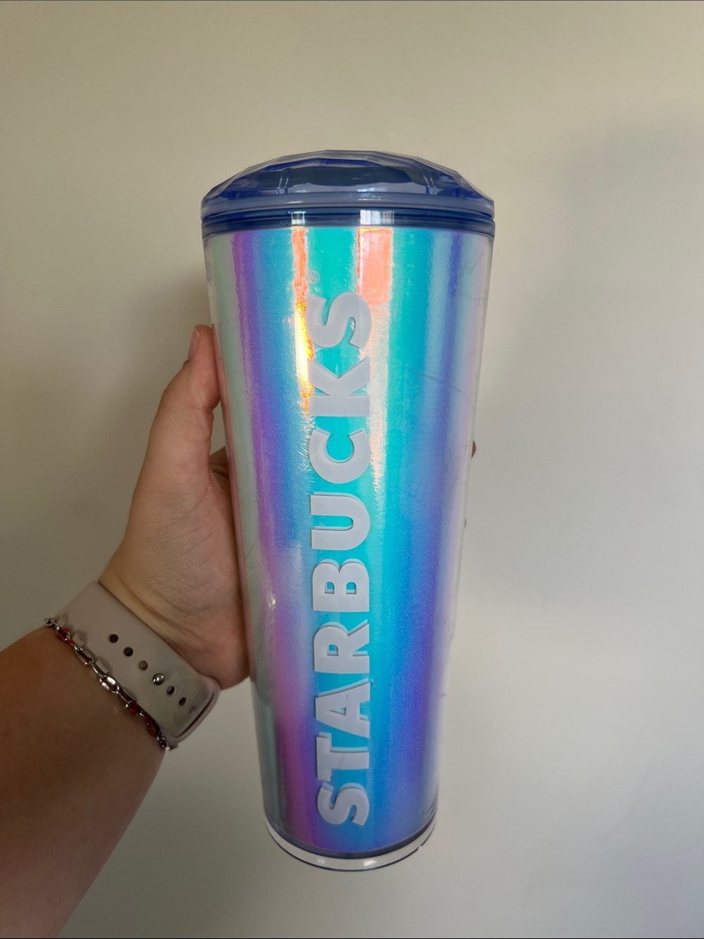 Starbucks Holographic Tall Tumbler - Blue/Purple Teal Shift